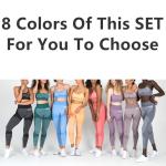 Women's Trousers & Pants Push Up Nylon Lycra Seamless Custom Logo Sport Yoga Bra