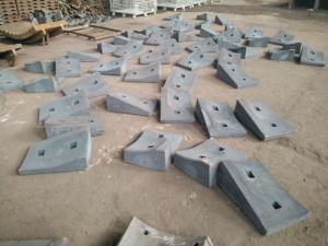 Quality High Cr Wear-Resistant Castings Iron Shell Liners With Hardness More Than HRC57 wholesale