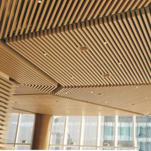 Quality Building Materials Ceiling Types Of Aluminum False Ceiling Customized Modern Aluminum Acoustic Baffles Ceiling wholesale