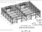 120kg/Sqm Q345B Prefab Steel Structure Warehouse