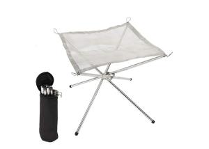 Quality 42cm X 42cm Portable Stainless Steel Fire Pit Outdoor Bbq Fire Stove wholesale