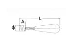 Pipe fitting cleaning brushes