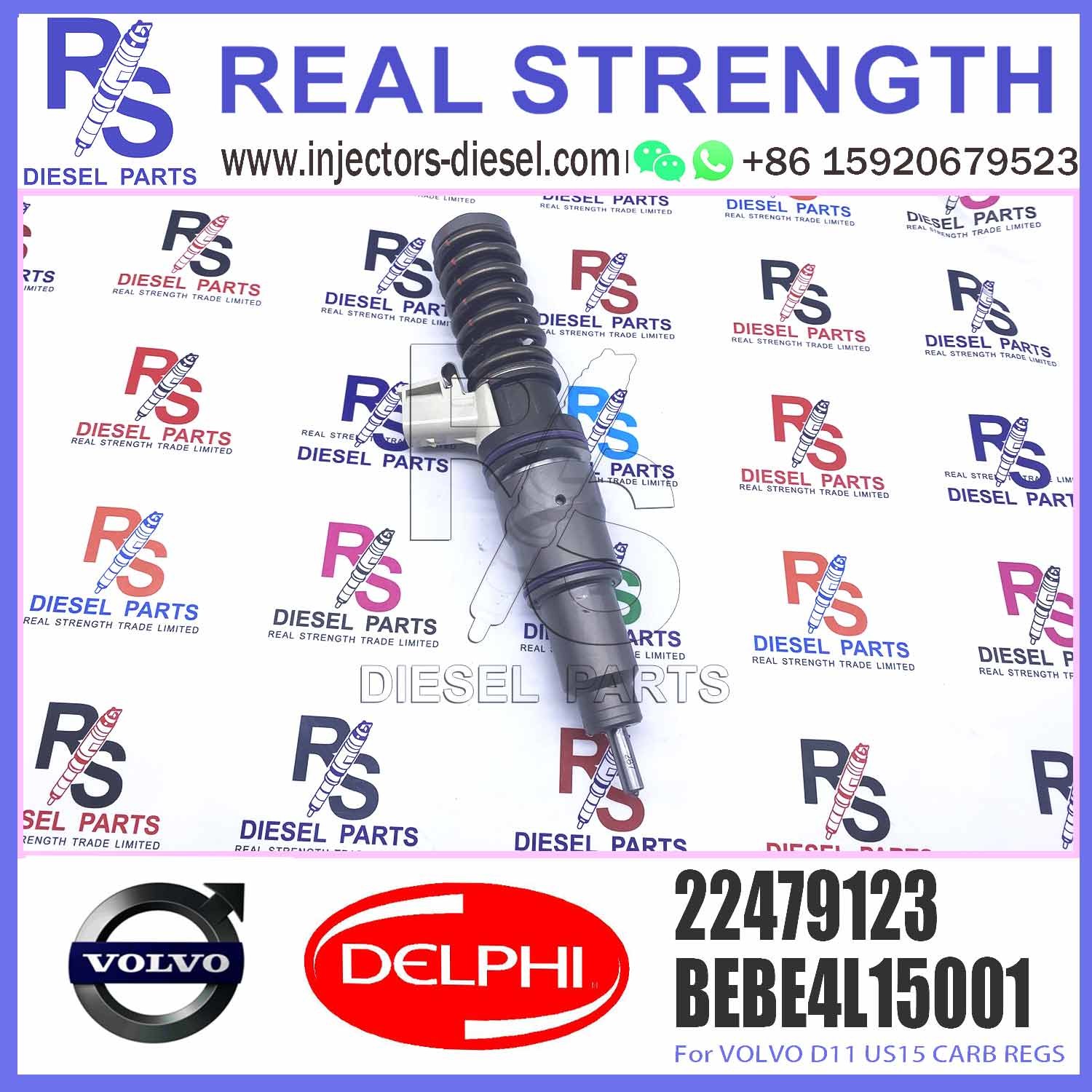 BEBE4L15001 Fuel Injector For VoIvo Engine 85020426 85020427 85141573 85144516 22479123
