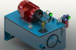 AC380V 4KW Industrial Hydraulic Power Unit For Single Acting Cylinders