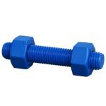 ASTM A320 L7 Xylan 1424 200mm PTFE Coated Fasteners For Pipe Fittings