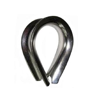 Quality Stainless Steel G411 Wire Rope Thimble 1/8in wholesale
