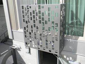 Quality Protector in wall cleaning aluminium metal air cleaning cover airconditioning airconditioner cover wholesale