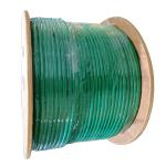 Green SFTP 24 AWG Cat 5E Cable PVC Jacketed Network Pure Copper Shielding 500FT