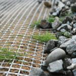 30kn PP Plastic Biaxial Geogrid for Road Construction Length 50-100m Raw