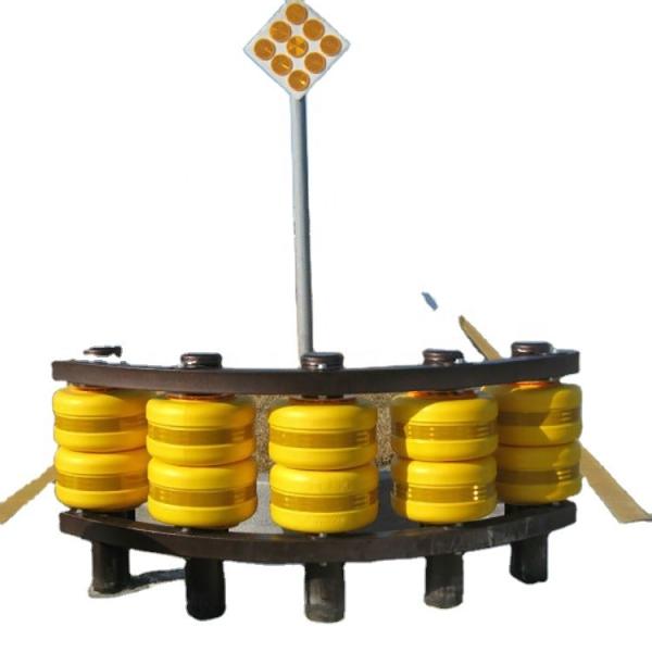 Straight Barrier for Roadway Safety Q235 Q345 Roller Guardrail Traffic Barrier