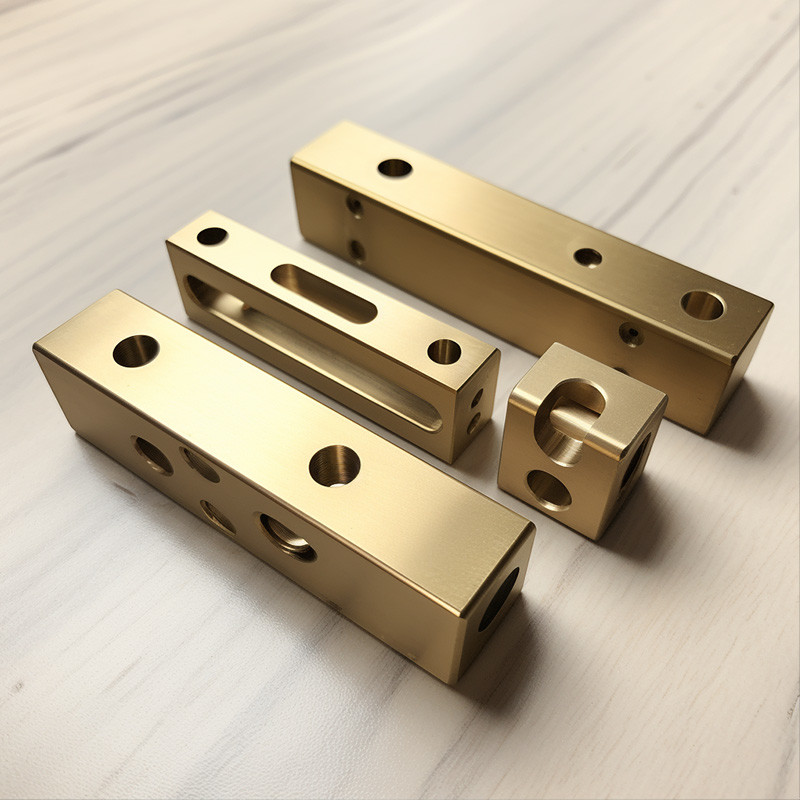 High Precision Machining Metal Parts Brass Metal Parts CNC Machining Milling Part