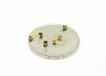 50Ohm Single Pin Connector Glass To Metal Seal Feedthrough Lightweight Small