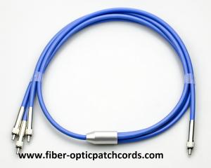 Quality Y 1×3 Pure Quartz Energy Fiber Optic Patch Cord High Power Acrylate Coating wholesale
