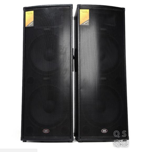 High-power professional stage audio speaker dual 15 inch outdoor speaker square