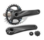 Aluminum Alloy Bicycles Parts Chainwheel Mountain Bike Crankset 104BCD 32T