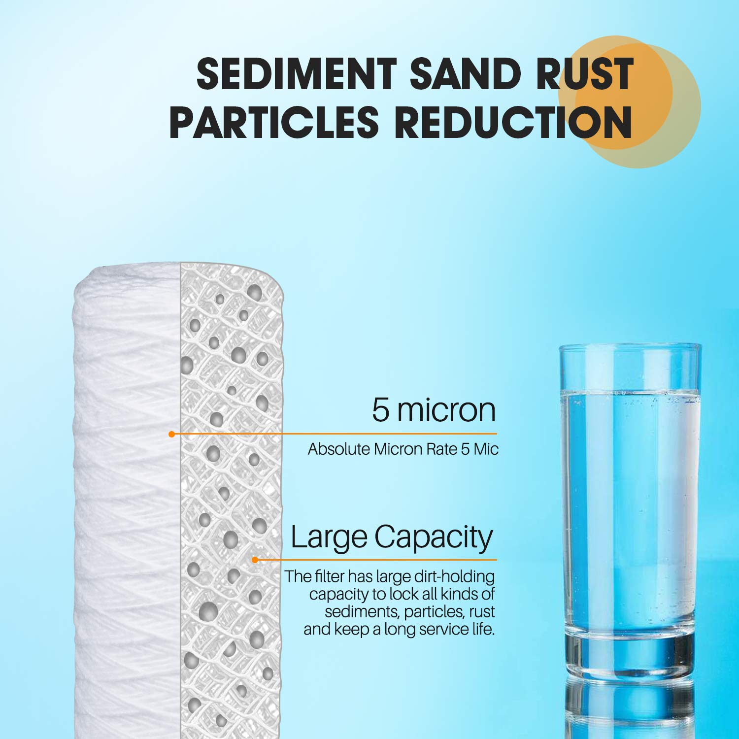 Economical String Wound Sediment Filter Element Balance Affordability and Performance