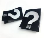 Customized Woven Neck Labels for Baby Apparel Clothing Blank Woven Labels