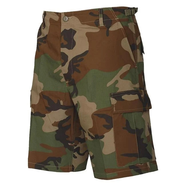 Tactical Cargo Camouflage BDU Shorts Military Garments For Men OEM