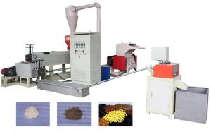 Quality Professional Plastic Pelletizing Machine DIE FACE CUTTING 45KW Main Motor Power wholesale