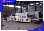 Auto Feeding Cutting Carton Printing Machine / Flexo Printing Slotting Machine