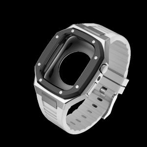 Quality Stainless Steel Apple Watch Ultra Cover Case Luxury 45mm Shockproof wholesale
