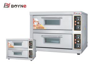 Quality Stainless Steel Bakery Deck Oven Electirc Two Deck For Hotel wholesale