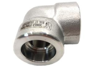 Quality ASME B16.11 Carbon Steel Forged Fittings 3000 Lbs Socket Weld Elbow wholesale
