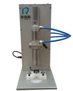 Quality Small Glass Bottle Semi Auto Capping Machine Jar Aluminium Cover wholesale