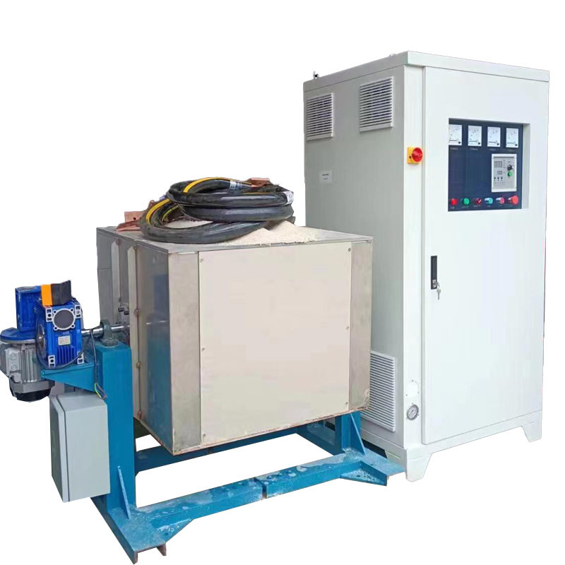 CE And ROHS Medium Frequency Induction Melting Machine With 200KG Furnace