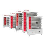 30pcs Rotisserie Chicken Gas Oven Roasted Chicken Machine With Overheat