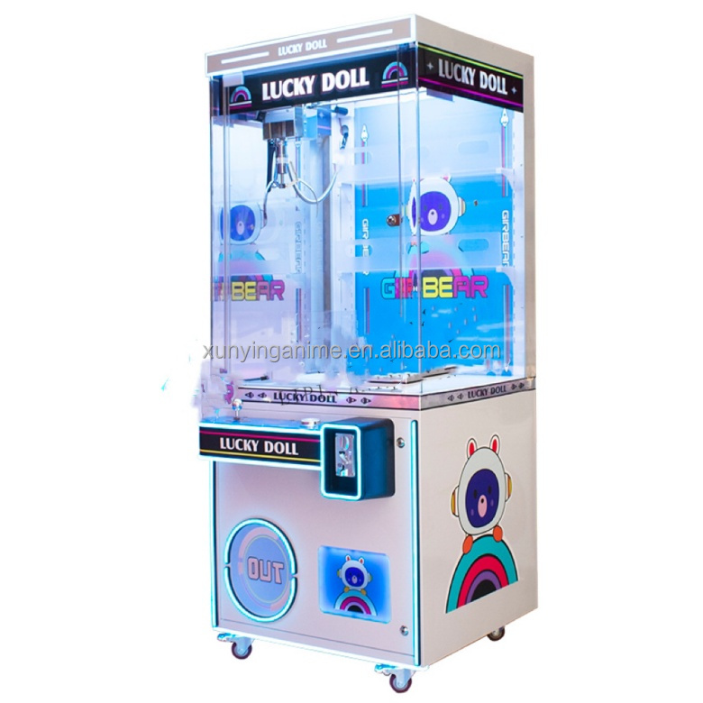 Design Prize Doll Machine Arcade Game Toy Claw Crane Vending Machine and Competition