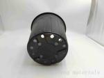 Series 6 Black plastic plant pot BN170