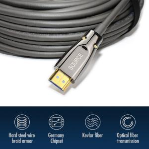 Quality High Tensile Force AOC HDMI Cable 4K For Laptop Industrial Projector HDMI Cable wholesale