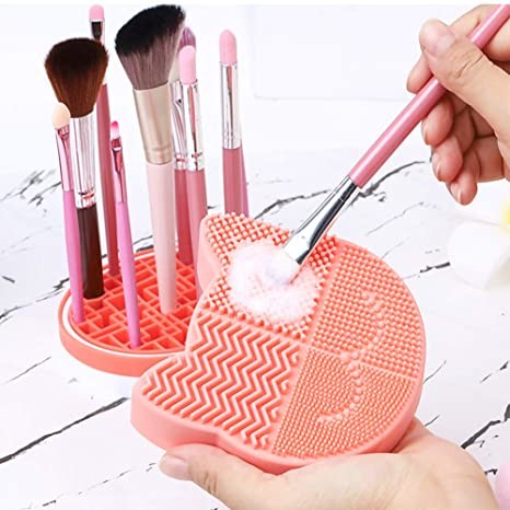12*12*5cm Silicone Makeup Brush Cleaner Mat Beauty Cosmetic Personal Care