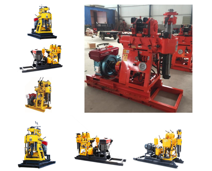 200m 600kg Crawler Drill Machine For Accurate Exploration