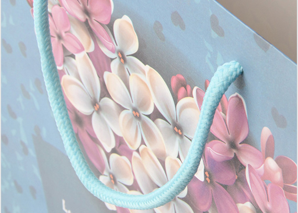 Business Eco Friendly Paper Shopping Bags Imprinted With Handle Shopping Bags