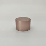 Sandblasted Treatment Double Wall Cap , PP Cosmetic Bottle Cap