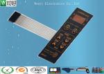 Sand Effect PC Overlay 0.175mm Embossing Membrane Switch Metal Dome