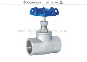 Quality CFM/CFM8 Stainless steel female Gate valve, BSP Thread, Handl Operation wholesale
