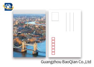 Quality Beautiful Landscape 3d Lenticular Postcard PET / PP Material Printing Images wholesale