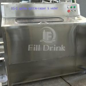 Quality Semi Automatic 5 Gallon Water Filling Machine Washer Barrel Rinser With Inner Brush wholesale
