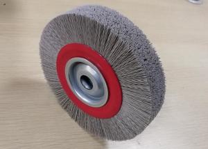 Quality Circular Abrasive Nylon Wheel Brush / Nylon Deburring Brush With 150mm OD wholesale