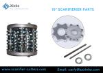 Galvanized Coating Carbide TCT Tungsten Cutters For Concrete Scarifier Trimmer