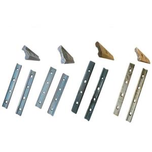 Quality 132RE 136 AREMA Fishplate Rail Joint Forging Casting With 6 Holes And Bolts wholesale