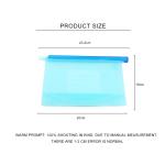 1000ML Reusable Silicone Freezer Bags BPA Free For Vegetable