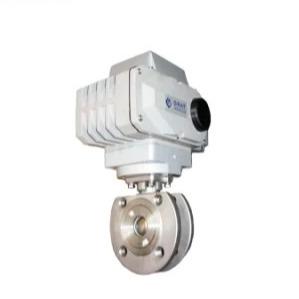Quality SS316 Pn16 V Port Ball Valve DN15 - DN200 With Electric Regulation Actuator wholesale