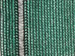 Agricultural Sun Shade Net / Greenhouse Shade Netting , Green And Dark Green