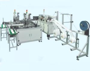 Quality High Speed Medical Mask Making Machine , Disposable Mask Making Machine wholesale