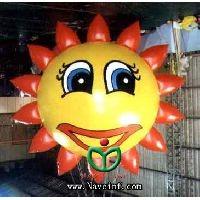 Sunflower flowers elves inflatable balloon, advertising inflatable helium