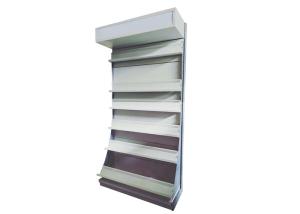 Quality Metal Store Display Shelves For Book / Magazine / CD / Video Customized Size wholesale